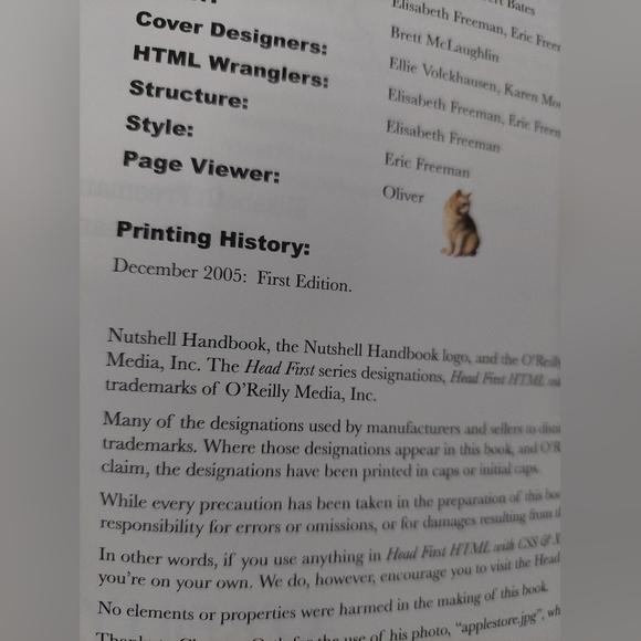 Head First HTML with CSS and XHTML - Picture 2 of 6